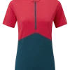 Mountain Equipment Nava Women's SS Zip T 2 Mountain Equipment Nava Women's SS Zip T