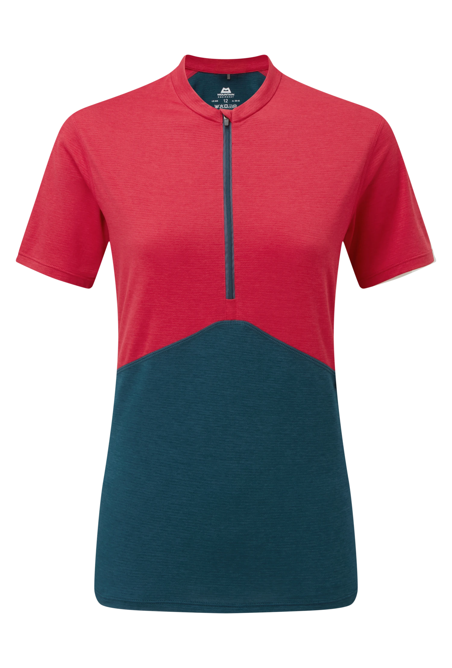 Mountain Equipment Nava Women's SS Zip T 3 Mountain Equipment Nava Women's SS Zip T