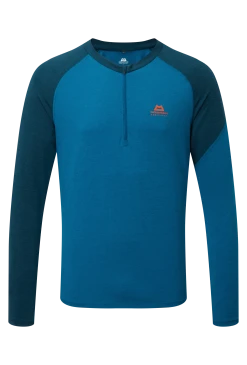 Mountain Equipment Nava LS Zip T Herren Bekleidung